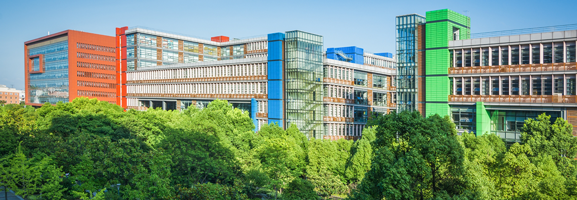 Outside view of dental school building
