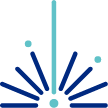 Light beam icon