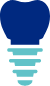 Dental implant icon