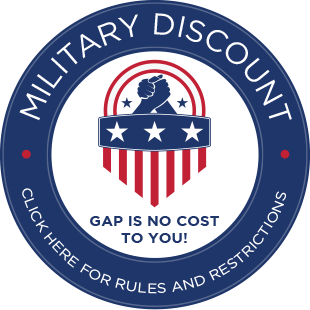 Military Discount seal